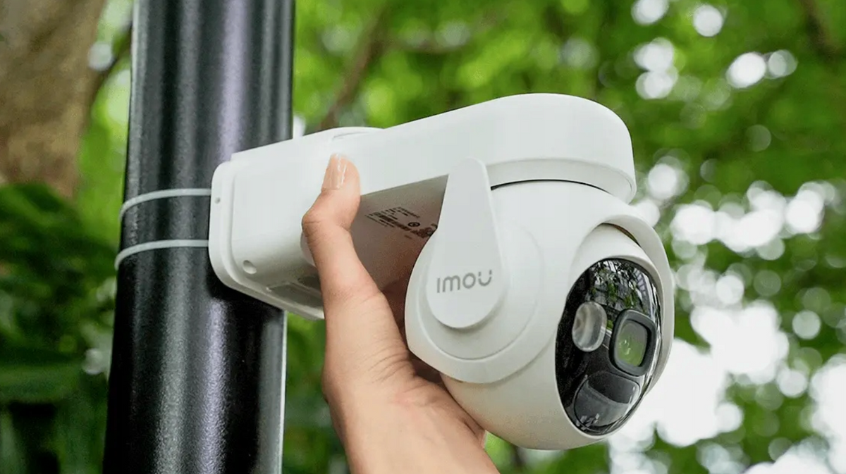 Imou Cell PT 2C Solar-Überwachungskamera 3K 5 MP – kabellos – 360° – Nachtsicht 20 m – Weiß