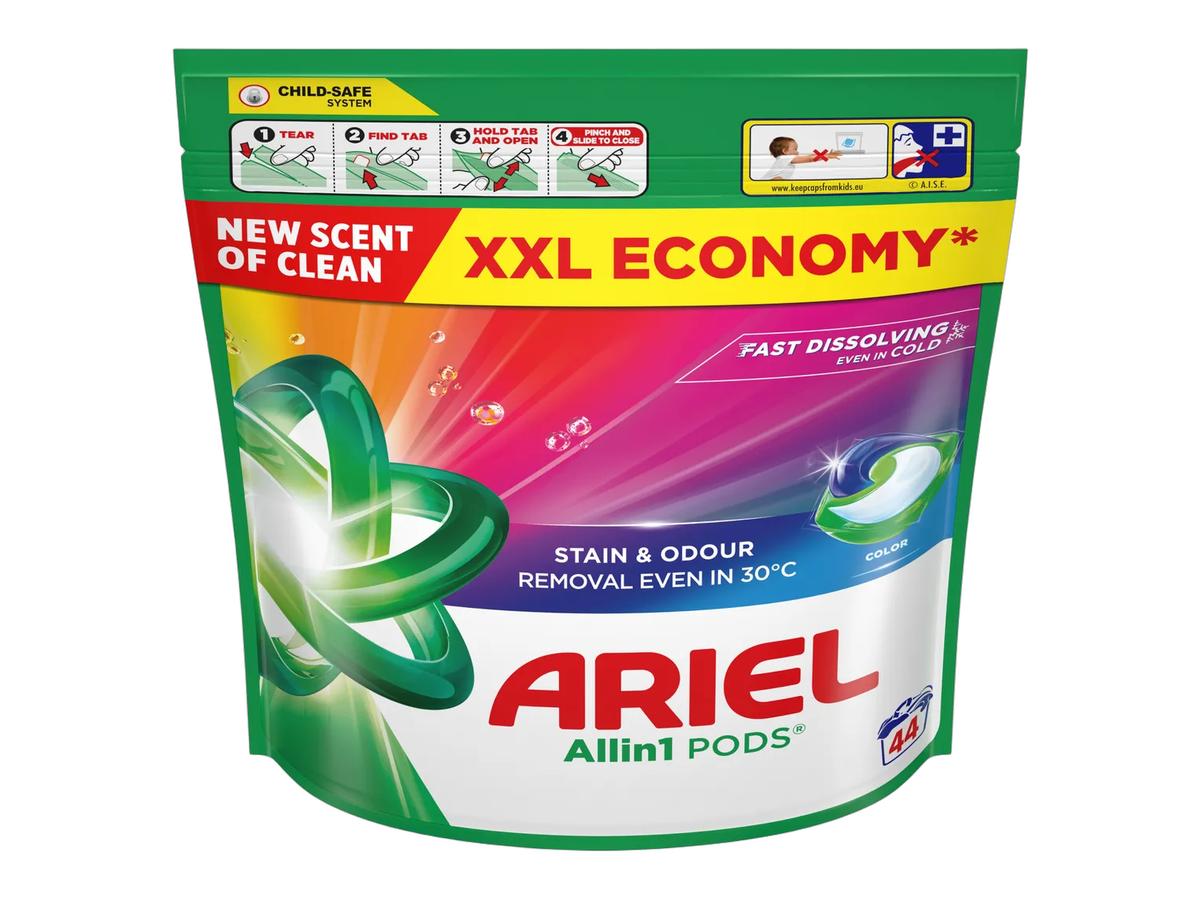 Ariel All-in-1 Color Waschkapseln – 44 Stück – 176 g – Farbkapseln