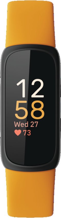 Fitbit Inspire 3 – Aktivitätstracker – Uhr mit Schrittzähler – Gelb