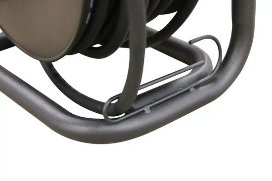 Relectric Pro Kabelrolle – 40 m – 4 Steckdosen – Mit Aufrollknopf – Schutzleiter – IP44 – RELEC493111
