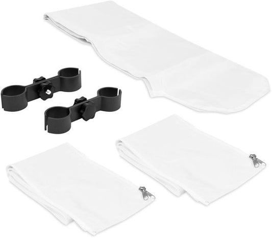 VONROC Partyzelt-Kupplungssystem - Für Premium Partyzelt PT501XX - Weiß