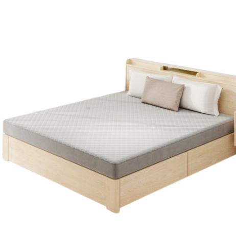 Luxus-Matratzenschoner - superweiche Matratzenauflage mit tiefen Ecken - 180 x 200 cm - atmungsaktiv & komfortsteigernd - Grau