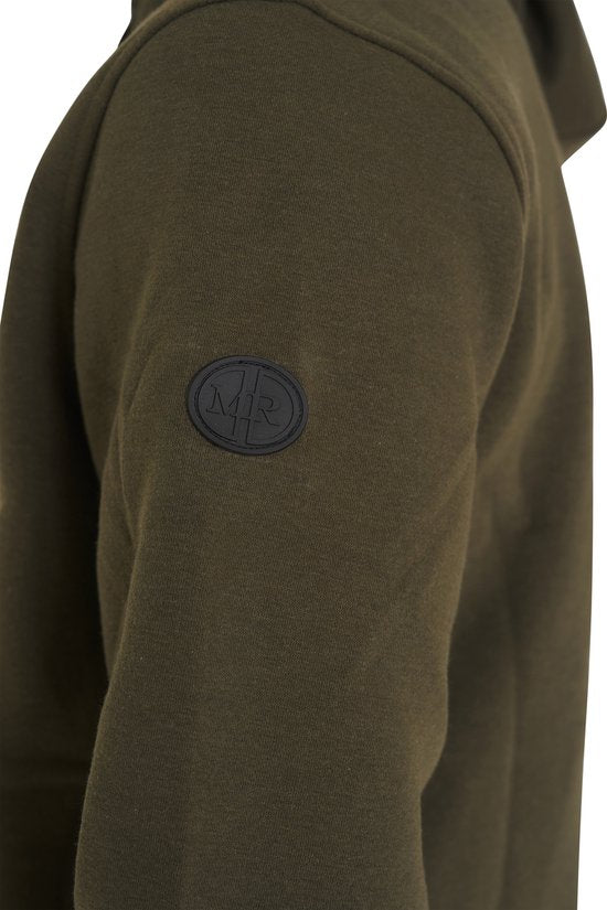 Mario Russo Trainingsanzug Anselm - Hausanzug - Jogginganzug - Hoodie - Armee Grün - XL