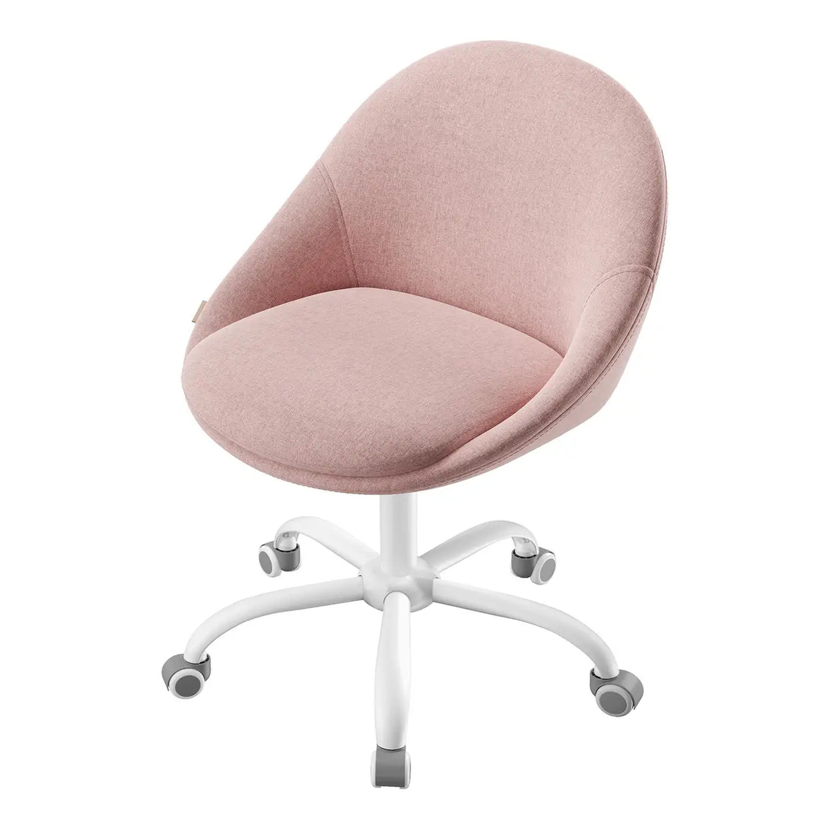 JOYFURNOS Drehbarer Bürostuhl – höhenverstellbar – rosa