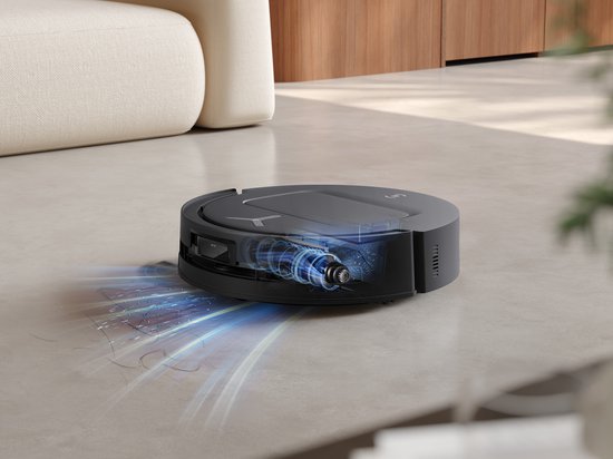 Ecovacs Deebot T80 Omni Wisch- und Staubsaugerroboter – Fortschrittliche Reinigung – Schwarz