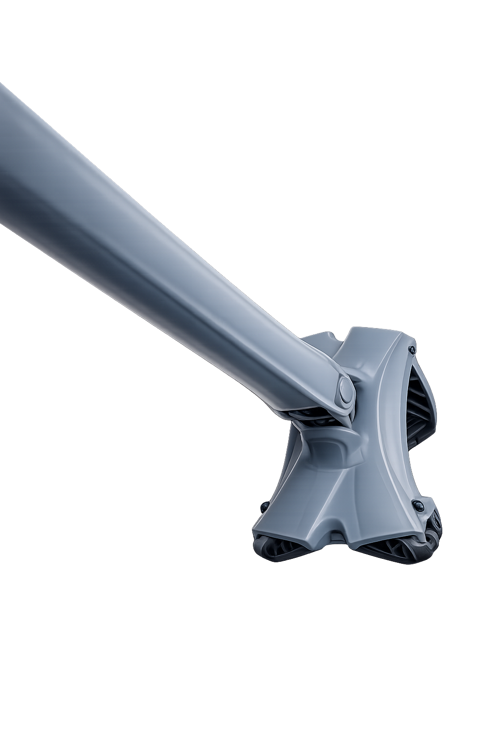 UltraClean Mikrofasermopp - 360° drehbarer Mopp - Easy Wring System - Grau - 107 cm