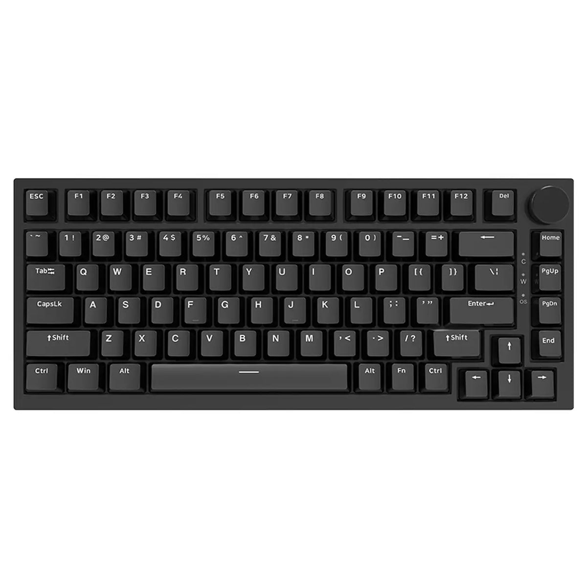 AJAZZ AK820 Mechanische Tastatur – 75 % – US-QWERTY – Schwarz