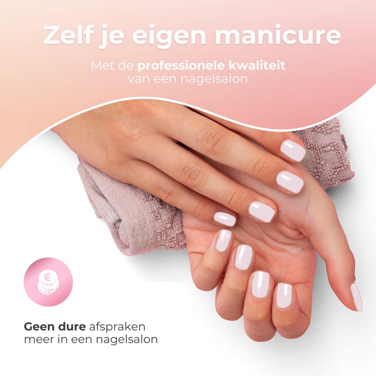 Moods Gellac 6-teiliges Set - Gel-Nagellack Starter Pack - Gel-Nagellack 8ML - Mauve Magic - Schicke neutrale Farben - 6 x 8ML