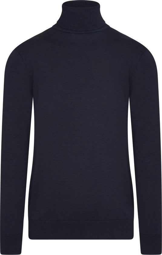 Cappuccino Italia - Herren Pullover Rollkragenpullover Navy - Blau - Größe M