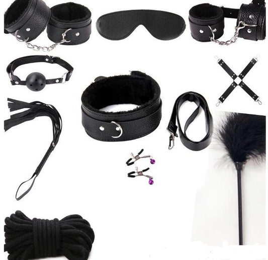 XXL Bondage Set | Ultimate Bondage - BDSM Set |SM Set - Bondage Set | BDSM Toy Set 14 Teile