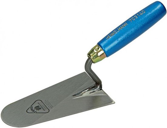 Jung - Gipser-Kelle - Belgisch - Abgerundet - 165 G - Pro