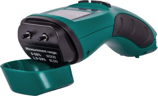 VONROC PRO Feuchtemessgerät - Professioneller Einsatz - Präzise - Kontrastreiches LCD mit Hintergrundbeleuchtung