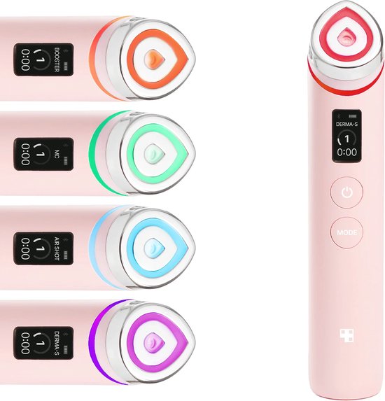 Medicube - AGE-R Booster Pro - Glanz - Elastizität - Volumen - Porenverkleinerung - Konditionierung - Vibration - Rosa