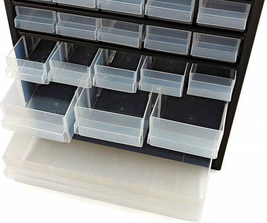 Raaco Metall-Schubladenschrank Mit 44 Schubladen Inkl. 10 Unterteilungen
