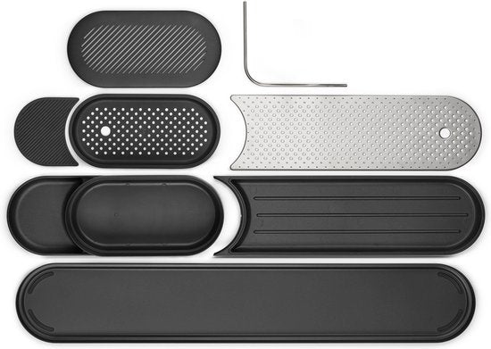 Brabantia SinkStyle Spülbecken-Organizer-Set – Mineral Infinite Grey