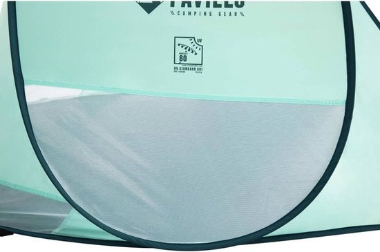 Bestway Pop-up Strandzelt - Pavillo - 200x120x90 - Grün - UPF 80 Sonnenschutz - 2 Personen