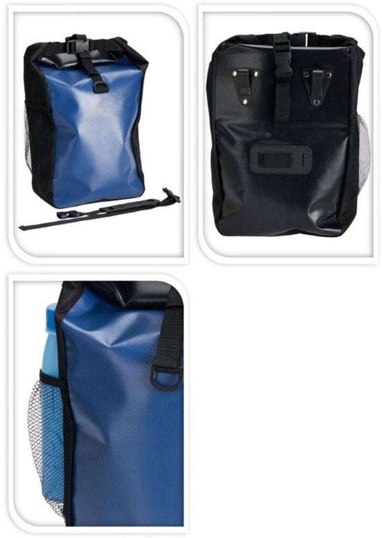 Fahrradtasche – Wasserdicht – Blau