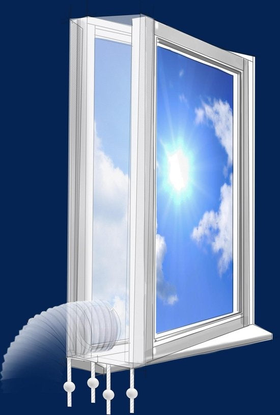 Lifetime Air Window Sealant - Fenster und Türen - Universal - 220 x 30cm