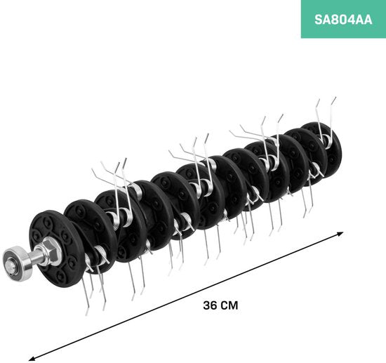 VONROC Aerifizierwalze - 36 cm - für VONROC Vertikutierer / Rasenlüfter SA502AC