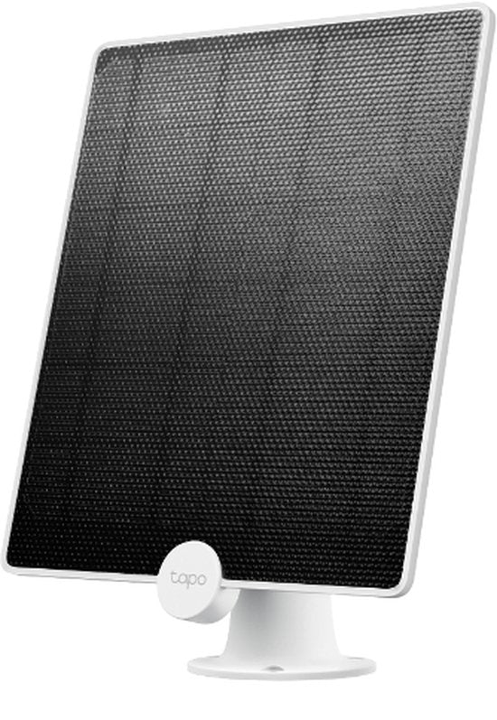 TP-Link Tapo A200-Solarpanel – Entwickelt für Tapo-Batteriekameras – 4,5 W Ladeleistung – IP65 wetterfest – 4 m Kabel – um 360 Grad drehbar