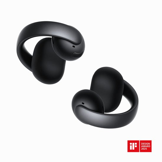 soundcore AeroClip von Anker – Open-Ear-Ohrhörer – Clip-On-Kopfhörer – Adaptiver Tragekomfort – Klare Gespräche dank 4 Mikrofonen und KI – Stabiler Sitz – 12-mm-Treiber für klaren Klang – Open