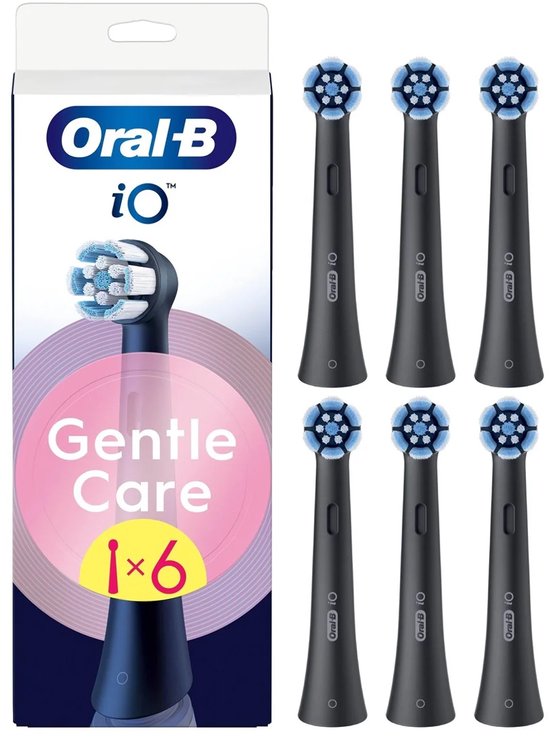 Oral-B Gentle Care – Aufsteckbürsten – 6 Stück – 100 % gesünderes Zahnfleisch in 1 Woche