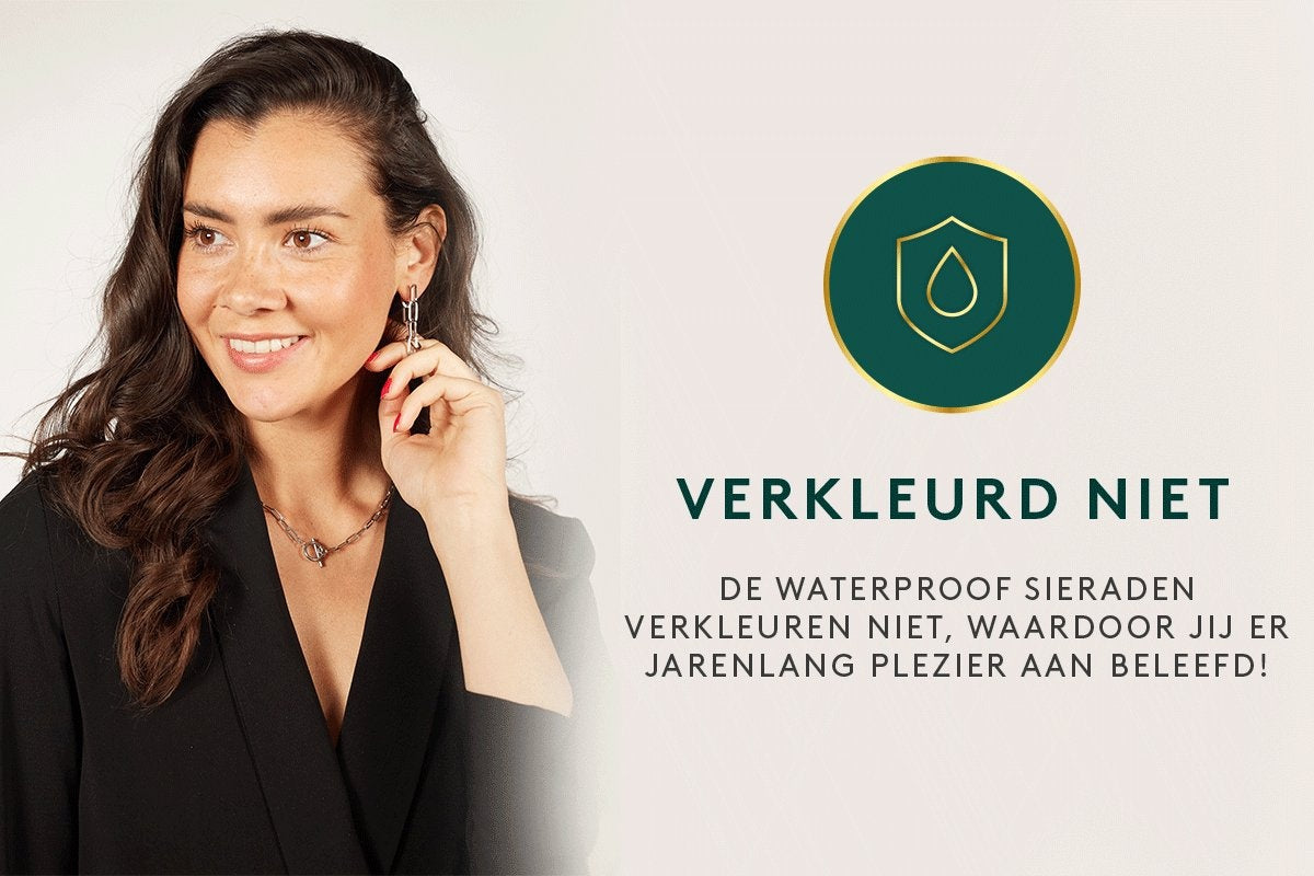 Laura Ferini Damen Halskette Catena Silber - Silber Gliederkette - 18K Weißgold vergoldet - Halskette - Halskette - Schmuck - Accessoires - Damen Halskette