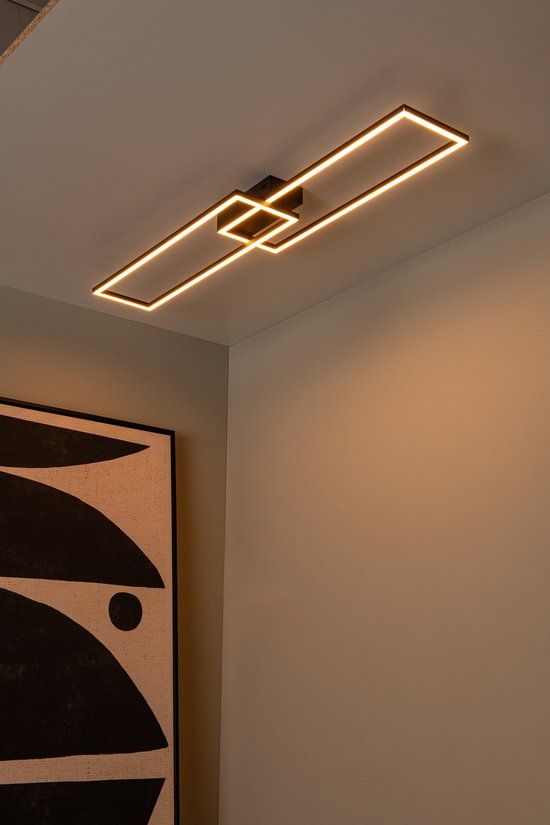 Lucide ARIANNE – Deckenleuchte – LED – CCT – 1x23 W 2700 K/4000 K – Schwarz