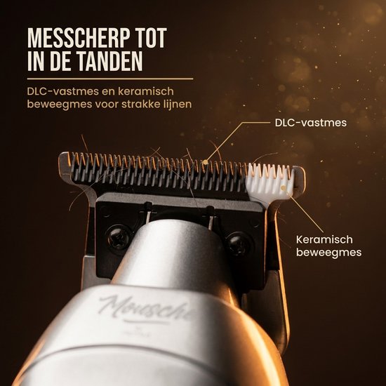 Haarschneidemaschine für Männer – Trimmer-Set für Kopf und Bart – Barttrimmer und Haarschneidemaschine – USB-C