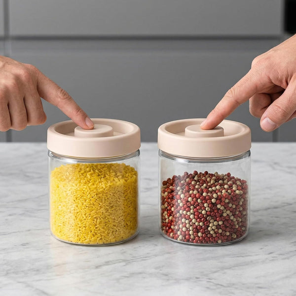 Brabantia Vakuum-Vorratsbehälter 750 ml – 11,1 x 9,7 cm