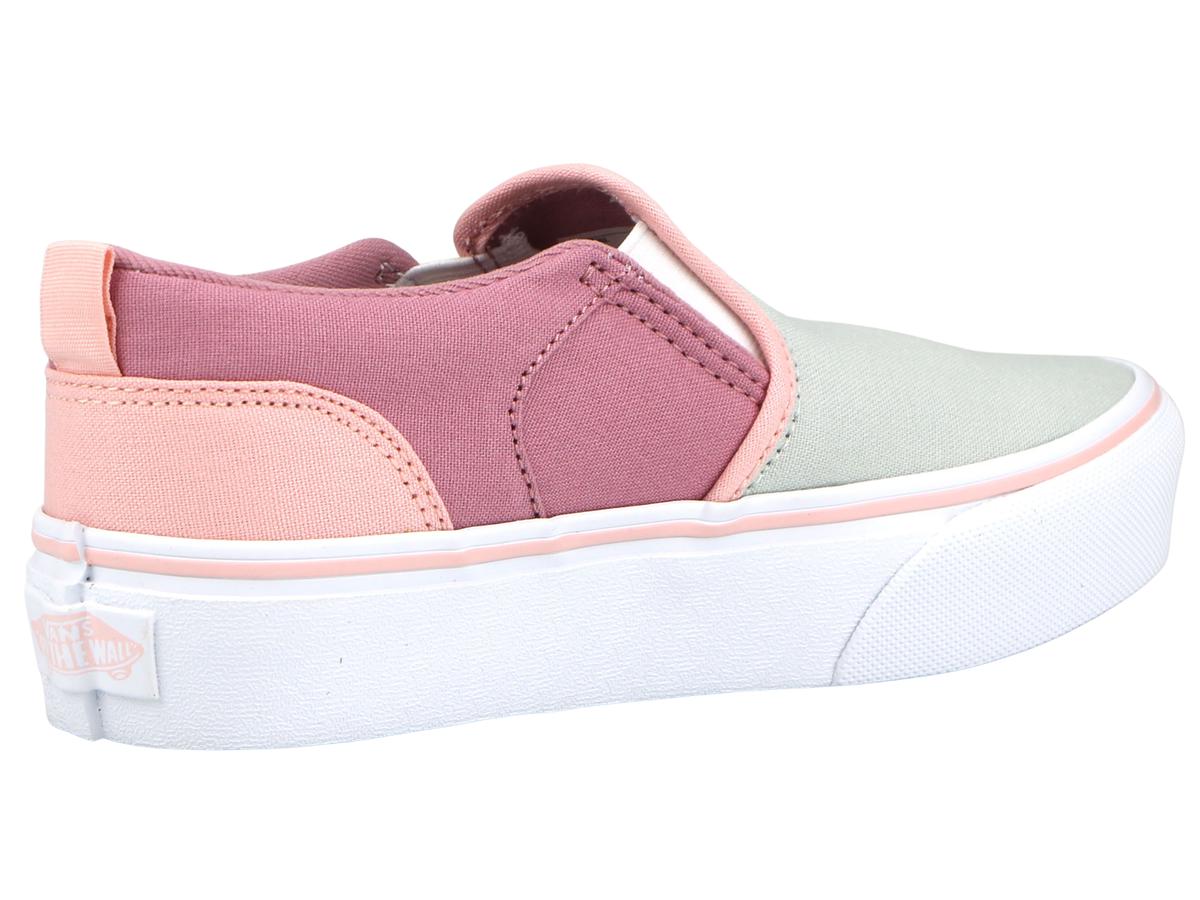 Vans My Asher Plateau-Sneaker – Plateausohle – Größe 33 – Pastell-Mix