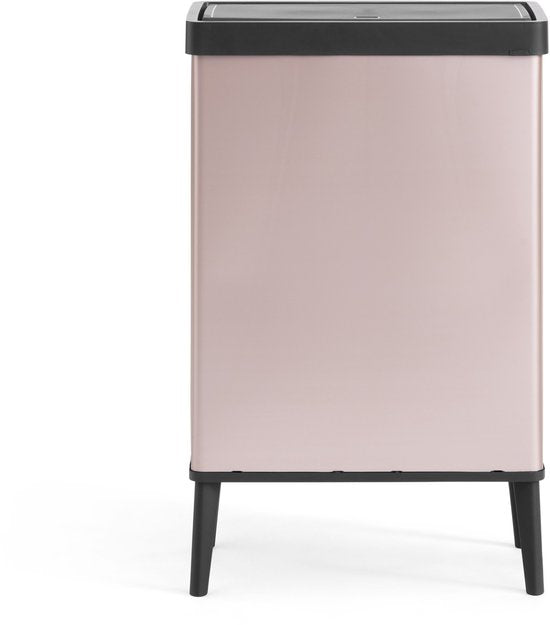Curver Verto High – Mülleimer 54 l – Rosé – 44 x 27 x 69 cm