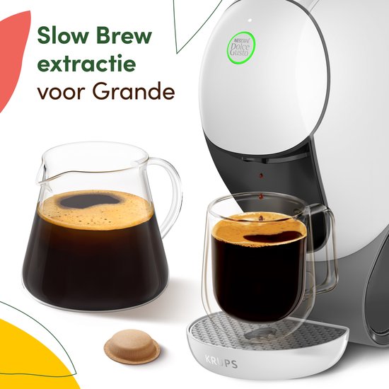 Krups NESCAFÉ Dolce Gusto NEO YY5677 – Caffè-Kaffeemaschine – Weiß – Speziell für Liebhaber von schwarzem Kaffee entwickelt