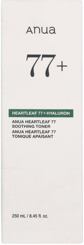 ANUA Heartleaf 77 % beruhigendes Gesichtswasser – 250 ml
