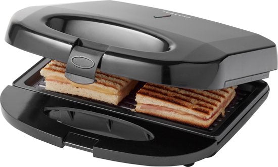 Tomado TGS2000B - Toasti-Eisen - Griller - PFAS frei - Toasti-Maker - 21,5 x 12 cm - 750 Watt - Schwarz