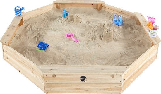 Sandkasten Pflaume mega Holz