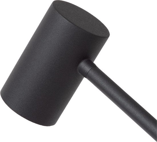 Lucide TIPIK – Wiederaufladbare Stehlampe – Akku/Batterie – LED mit 3-stufiger Dimmung – 1×3 W, 2700 K – Schwarz