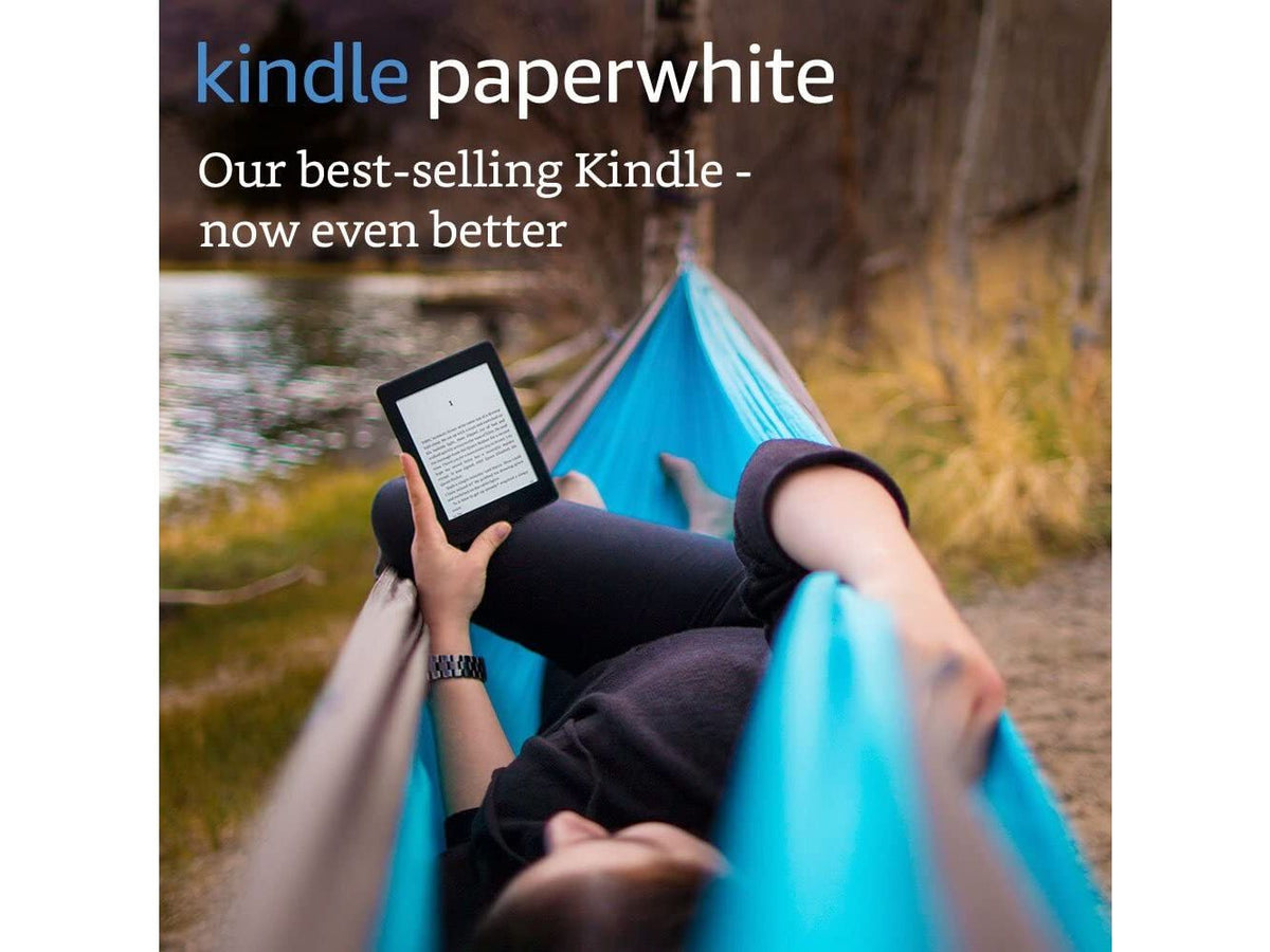 Amazon Kindle Paperwhite E-Reader, 7. Generation, WLAN – 6-Zoll-Display mit 300 ppi – generalüberholt – 169 x 117 x 9,1 mm