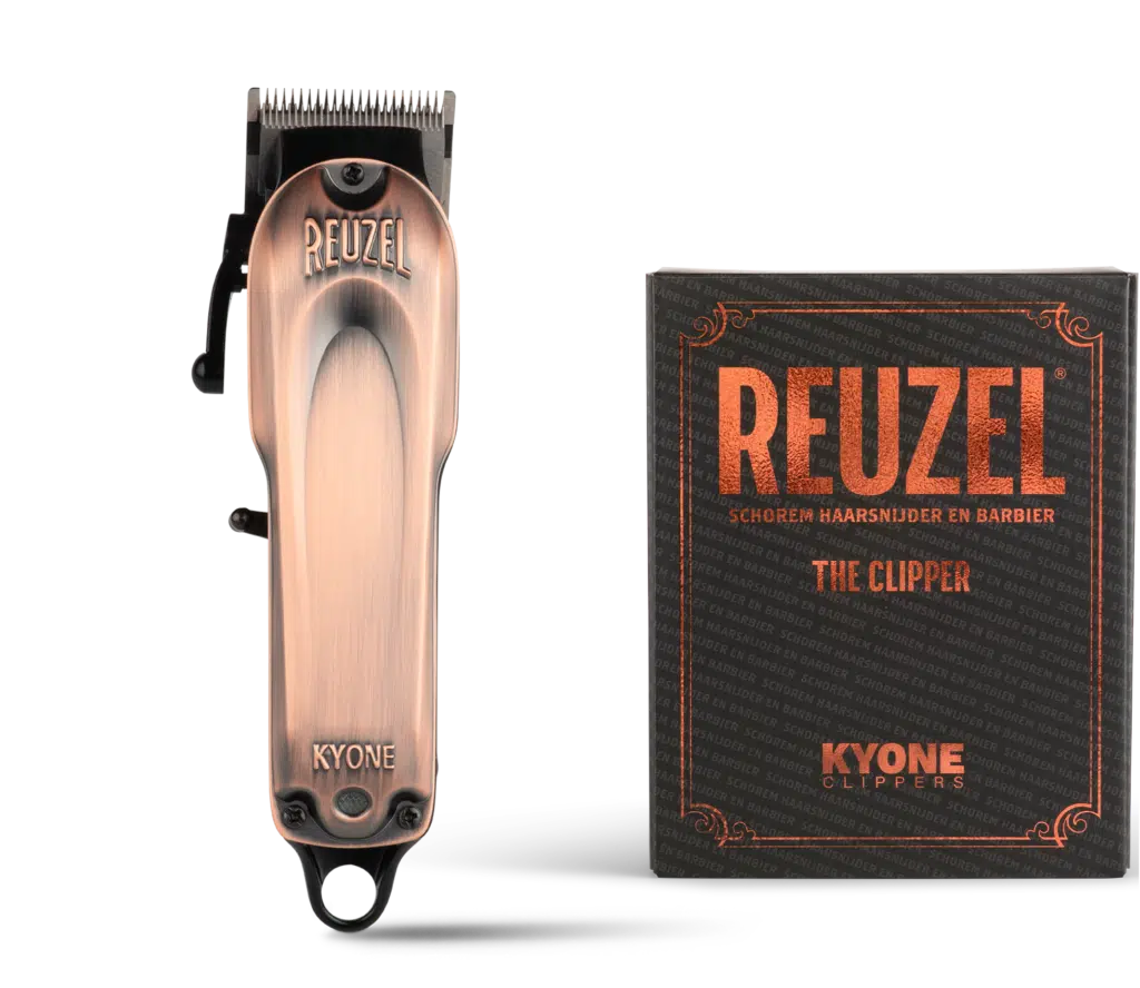 Reuzel Clippers Professional - Kabellos - 4 Stunden Betriebszeit - Stahlgehäuse - Kyone the Clipper