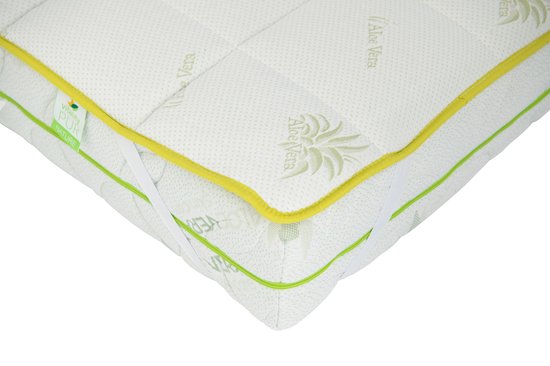 Vitality Pur - Matratzenschoner Aloe Vera - Extra Komfort & schützt die Matratze - 160x200 cm