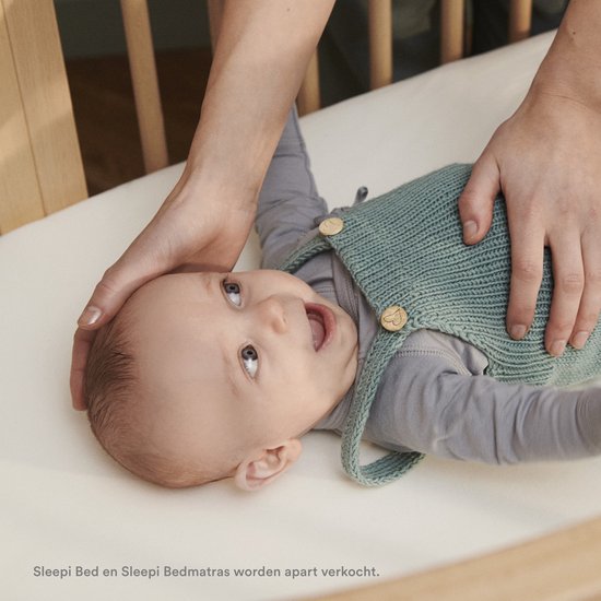 Stokke® Sleepi™ Kinderbett-Spannbetttuch V3 – Fans Grau