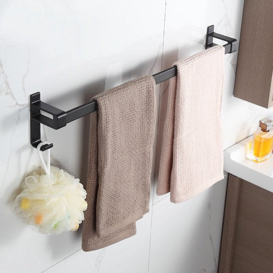 Cgoods Handtuchhalter ohne Bohren - Handtuchhalter Bad - Handtuchhalter - Handtuchhalter - 60CM