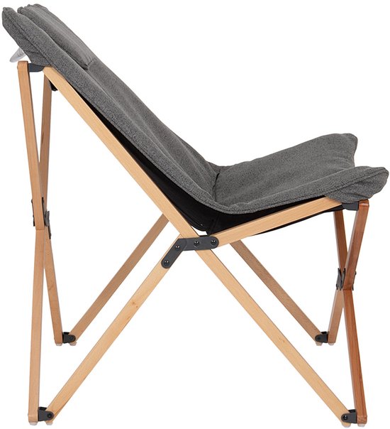 Bo-Camp – Urban Outdoor – Liegestuhl – Wembley – M – Nika – Grau