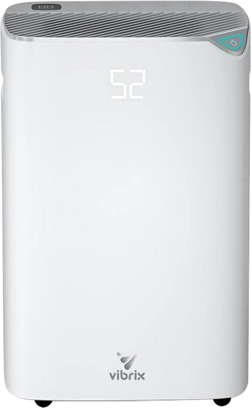 Vibrix DryFlow20 Luftentfeuchter - 20L pro Tag - Wäschetrocknungsfunktion - Energieeffizient - Luftentfeuchter für Bad, Keller, Dachboden & Schlafzimmer - Smart Dehumidifier