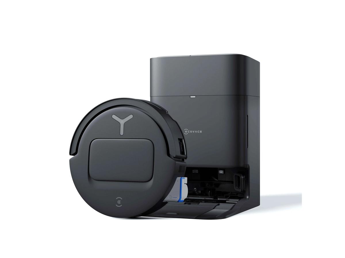 Ecovacs Deebot T80 Omni Wisch- und Staubsaugerroboter – Fortschrittliche Reinigung – Schwarz