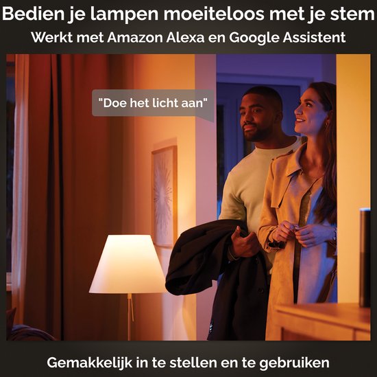Philips Hue Ensis Hängeleuchte – weißes und farbiges Licht – schwarz