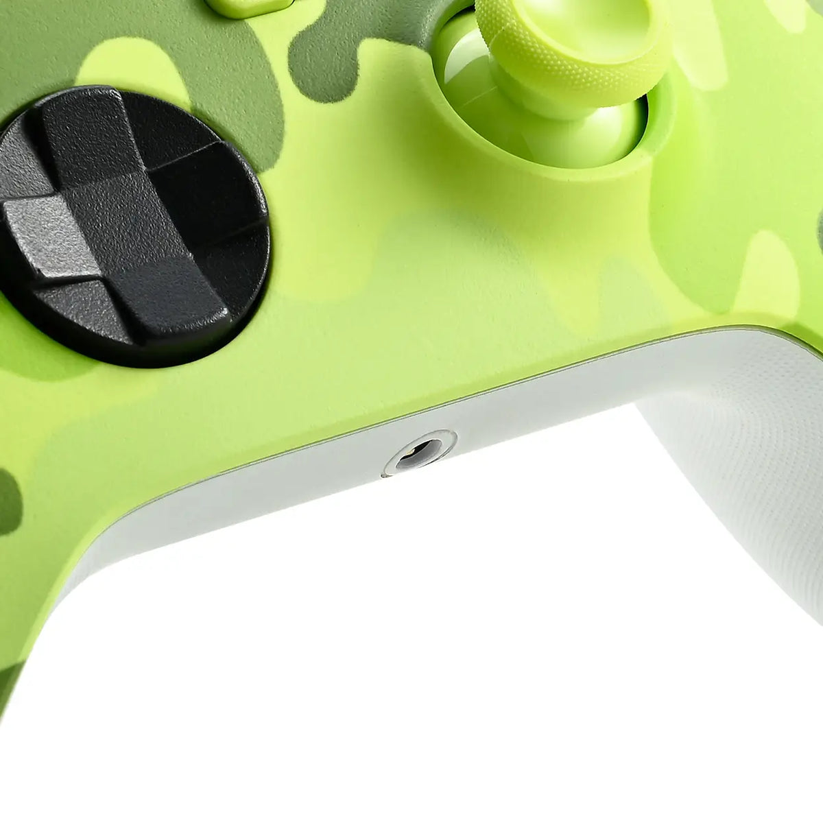 Rexsun WR007 Kabelloser Gamecontroller – Camouflage-Grün – 2,4 GHz, Xbox One/PC, Vibrationsfunktion
