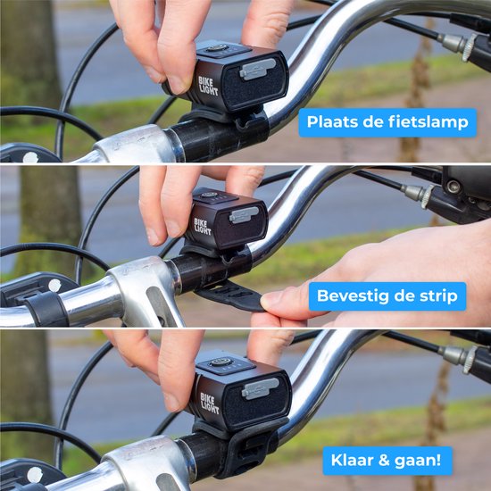 Nuvance - Fahrradbeleuchtung 6 Positionen