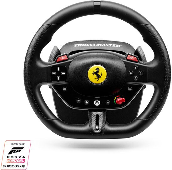 Thrustmaster T98 Ferrari 296 GTS – Rennlenkrad mit Pedalen für Xbox Series und PC – kompatibel mit Forza Horizon 6