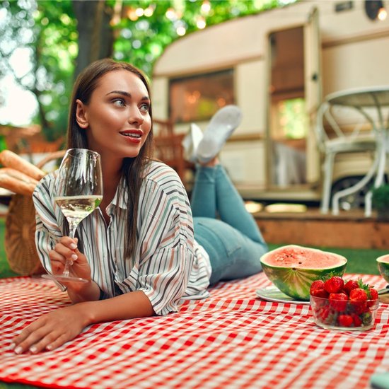 Lunchy Picnic XXL - Picknickdecke wasserdicht - 200x200 cm
